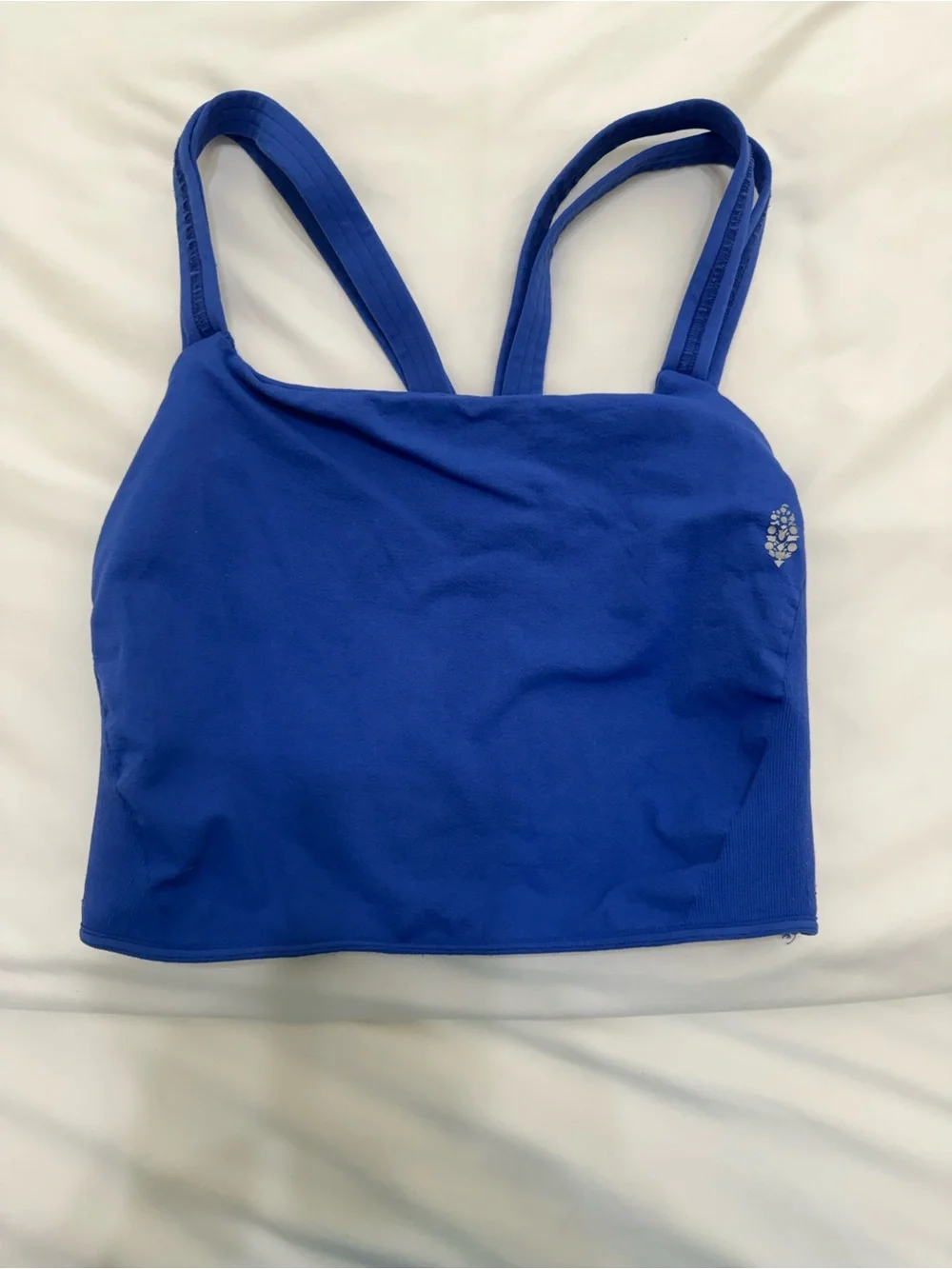 Free People Blue Tank